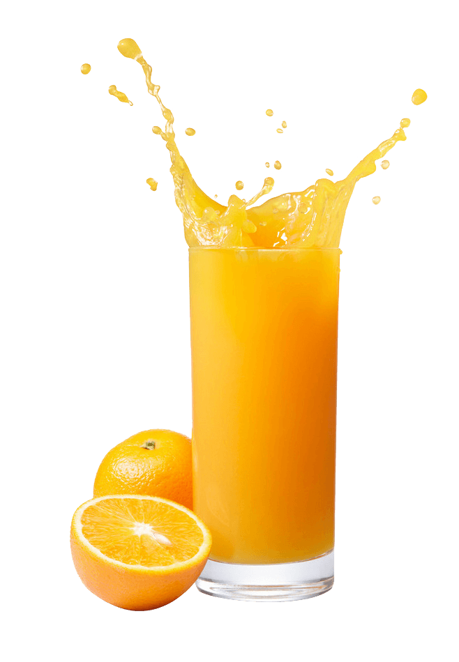 Imagem copo de suco OrangeXpress